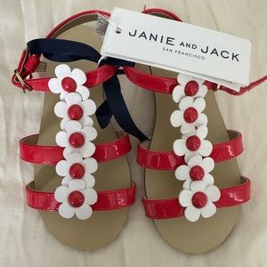 NWT Janie and jack sandals